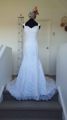 Lace Fit and Flare - Size 8