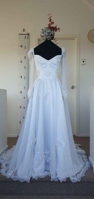 Vintage Chiffon Gown - Size 8