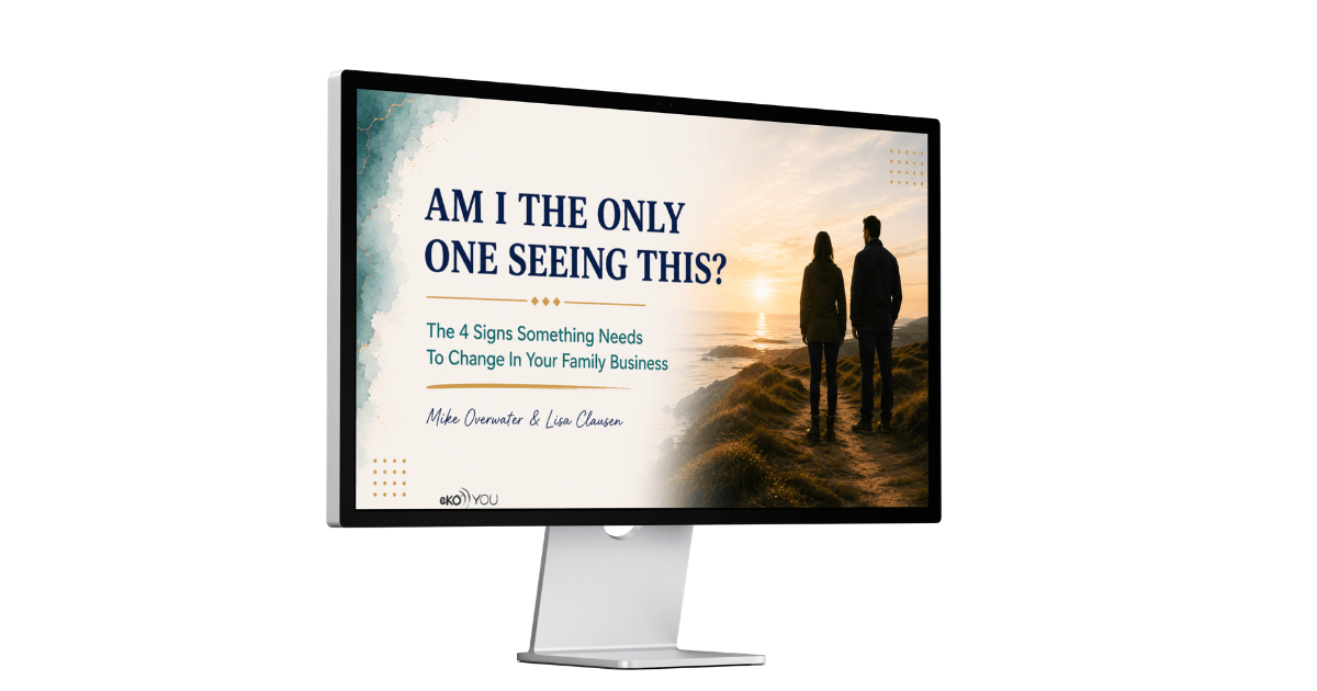 The 4 Signs masterclass on a laptop screen