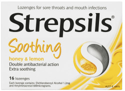 Strepsils Honey and Lemon 16 Lozenges