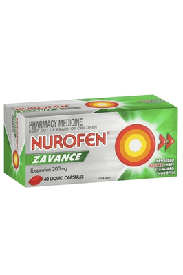 Nurofen Zavance Liquid 40 Capsules