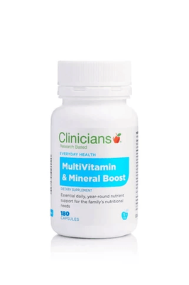 Clinicians Vitamin and Mineral Boost 180 Capsules