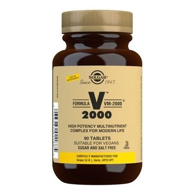 Solgar VM2000 Multinutrient 90 Tablets
