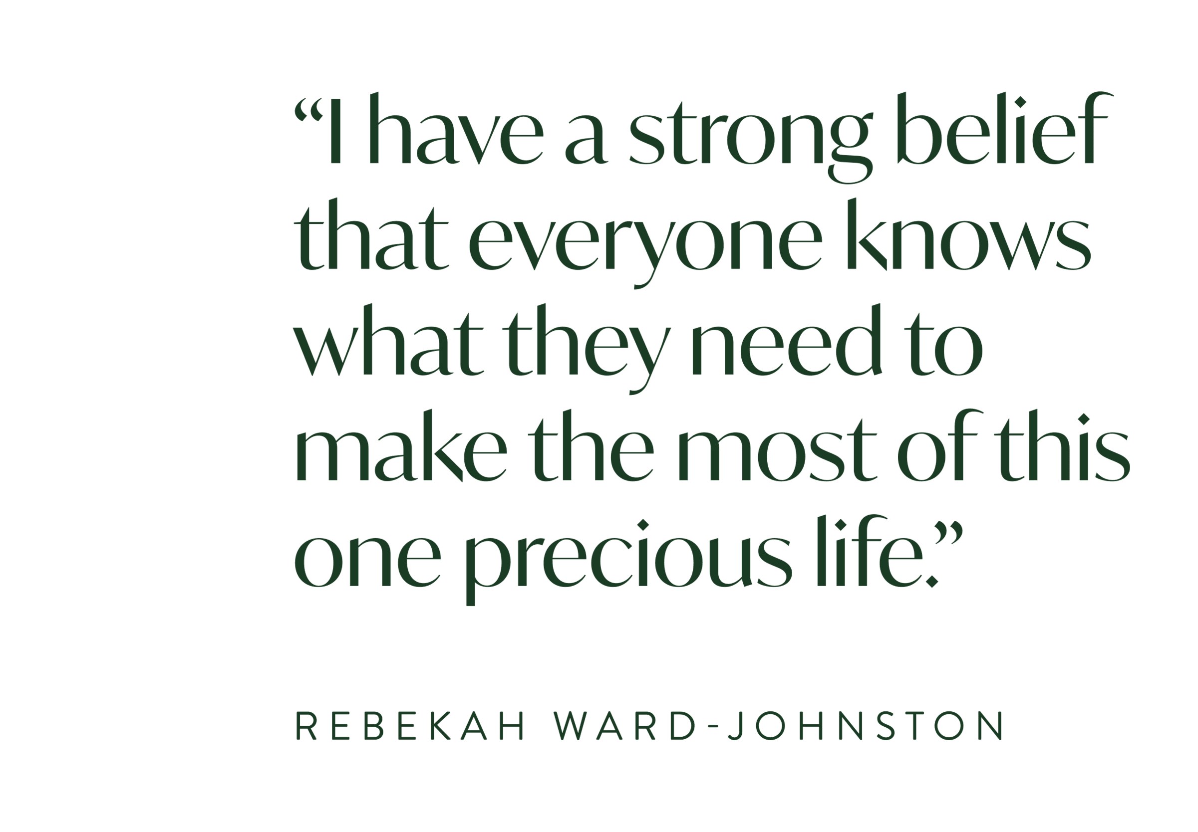 Rebekah Ward-Johnston Health Coach Wellington