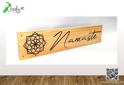 Namaste - Welcome home sign - Save $40 (regular price​ $125)
