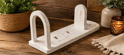 Book holder - white light sanding 25% - For a limited time only