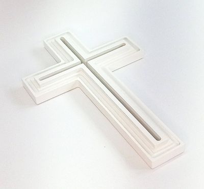 White wooden Cross - For a limited time only