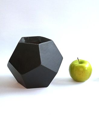 Small dodecahedron - Interior ornament for dried flowers arrangements