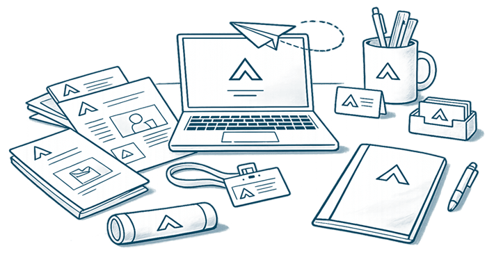 Logo design and visual identity for building and industrial businesses