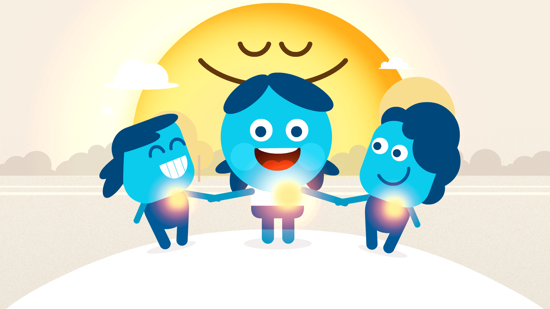 custom illustration for educational animated video