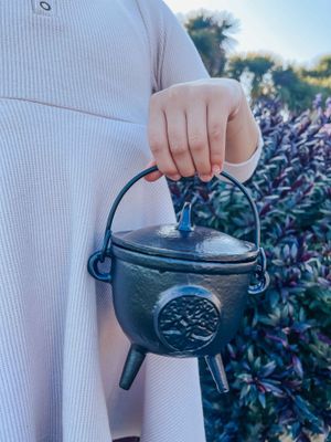 Tree of Life Aluminium Cauldron