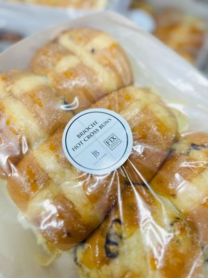 Brioche Hot Cross Buns