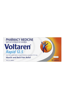 Voltaren Rapid 12.5mg 20 Tablets