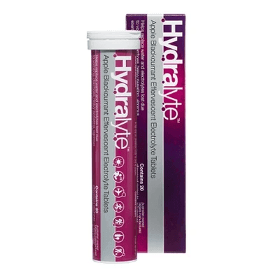 Hydralyte Effervescent 20Pk Blackcurrent