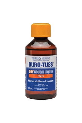 Duro Tuss Dry Cough Forte 200ml - INSTORE CONSULTATION REQUIRED