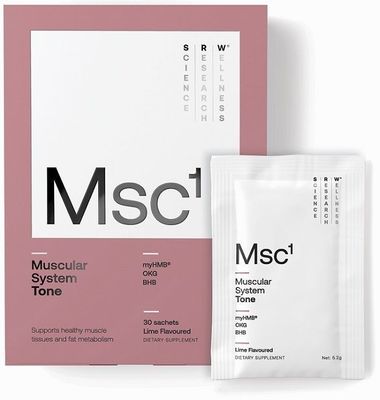 SRW Msc1 - Muscular System Tone Sachets 30 x 5.2g - Lime Flavoured