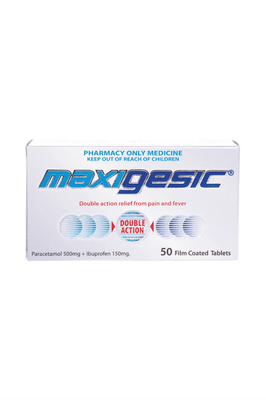 Maxigesic Pain Relief 50 Tablets