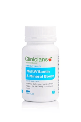 Clinicians Vitamin and Mineral Boost 180 Capsules