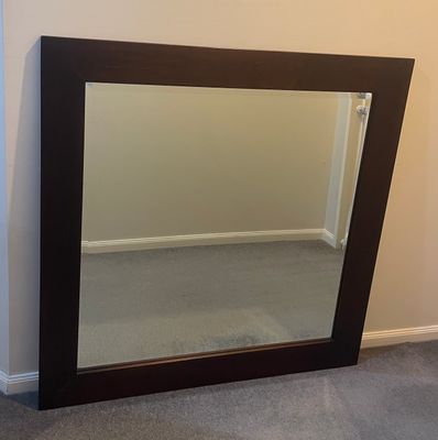 Large Mirror - Wooden Frame