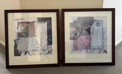 Pair Framed Prints