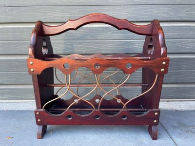 Retro Magazine Rack