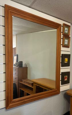 Large Rimu Framed Mirror