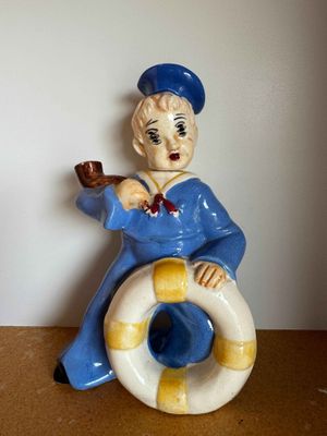 Vintage Sailor Liquer Bottle