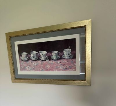 Framed Art-Teacups