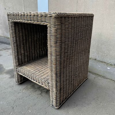 Wicker Side Table