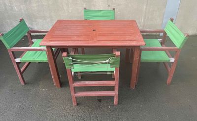 Outdoor Table and Chairs