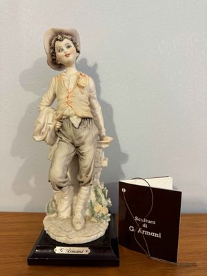 G Armani Shepherd Figurine