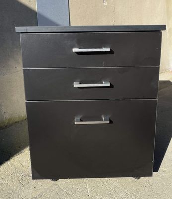 Black Office Drawers