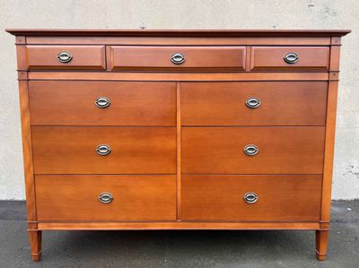 Trenail 9 Drawer Lowboy By Rose &amp; Heather Furniture Makers