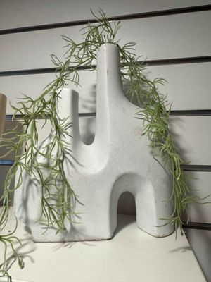 Home Decor-White Vase