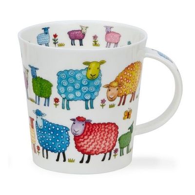 Dunoon Bright Bunch Sheep Mug