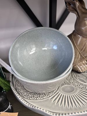 Memento Mori Eating Bowl - Grey Speckle