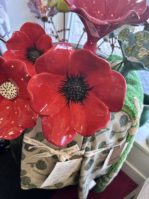 Jo Beckett Pottery Poppy