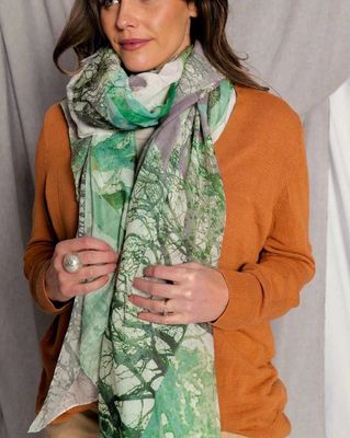 dog&amp;boy SALTUS Silk-Cotton Scarf