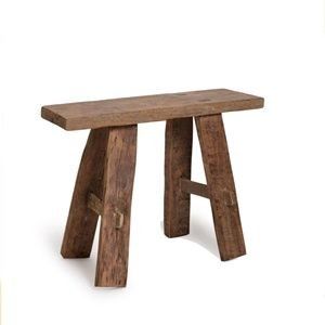 Bear &amp; Fox Teak Bench Small &ndash; Natural