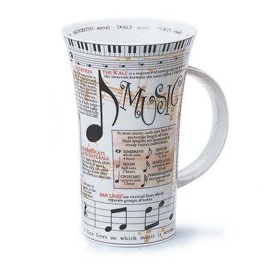 Dunoon Glencoe Music Mug