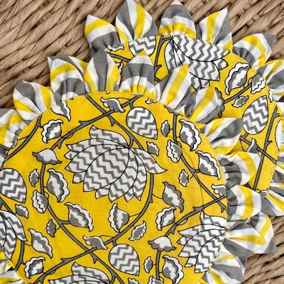 Place Mats (Set of 2) - Sunshine Blooms