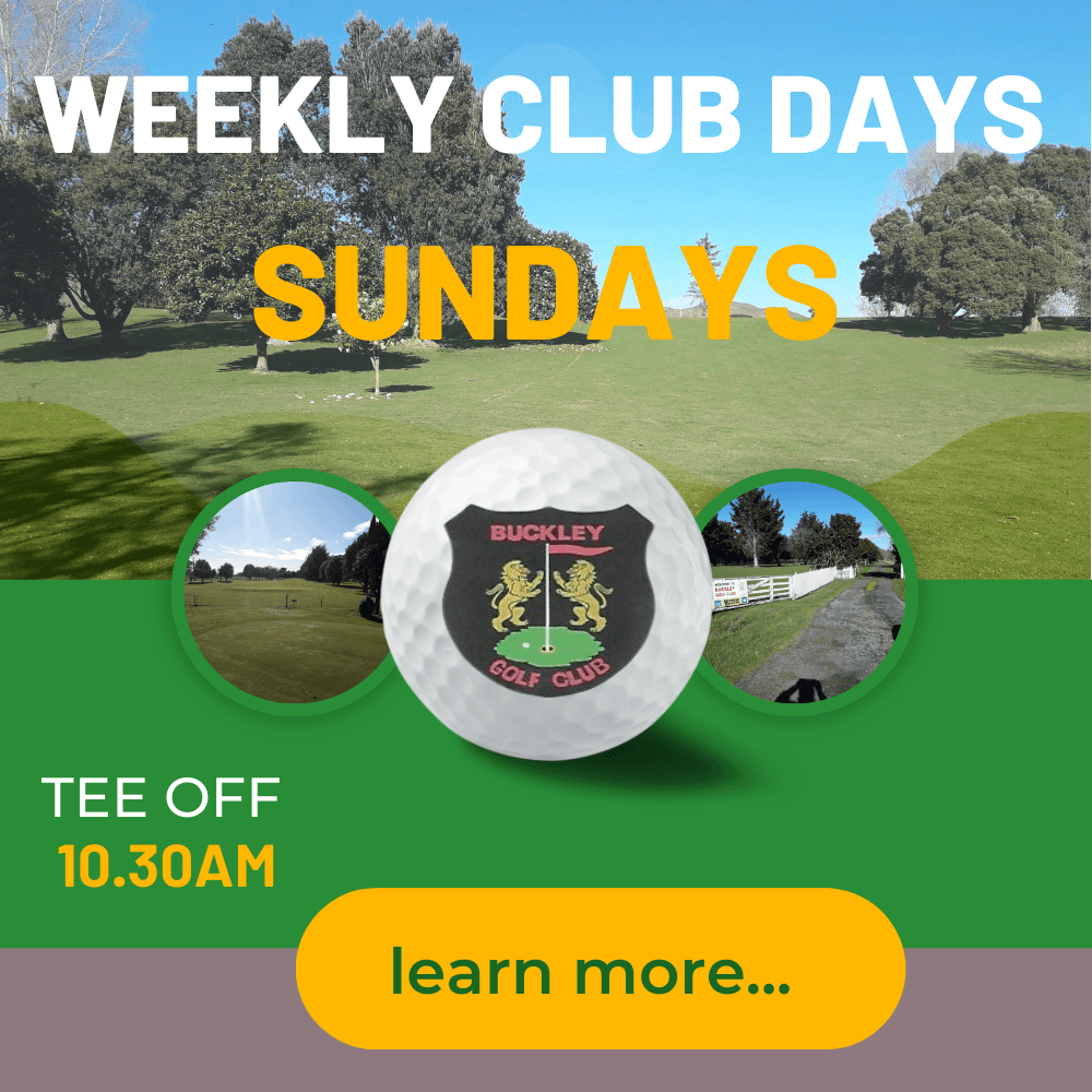 Weekly Sunday Club Day Buckley Golf Club