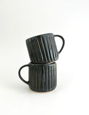 Satin Black Vertical mug