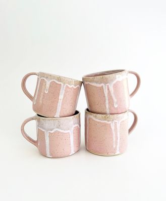 Pink Drip Mug