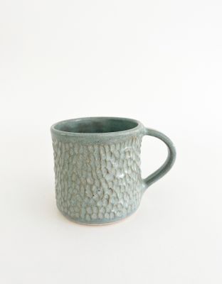 Artichoke Mug - Carved