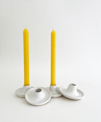 Candlestick Holder White