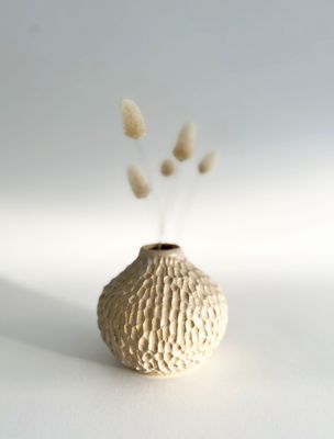 Carved Natural Bud Vase