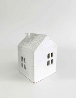 Tealight House - White