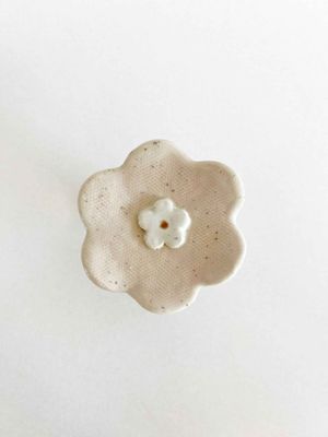 Garden Stake Flower Topper - Soft Peach