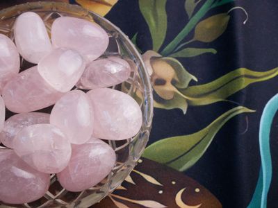 Rose Quartz Tumbles